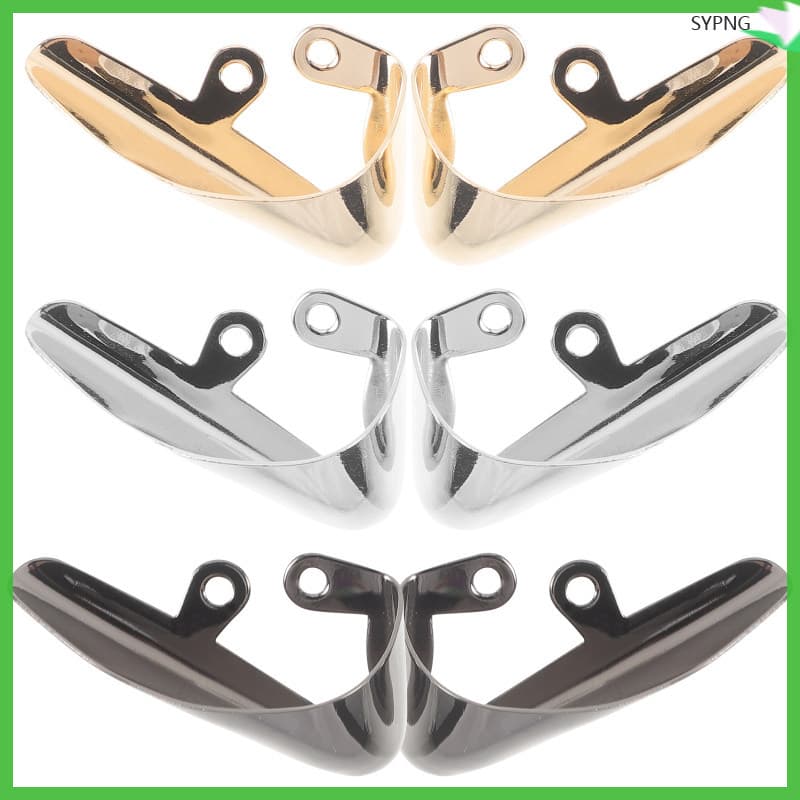 3 Pares De Protetores De Ponta Para Calcanhar , Sapato De Metal Decorativo Alto , Bota De Dedo Do Pé , Haoyiping