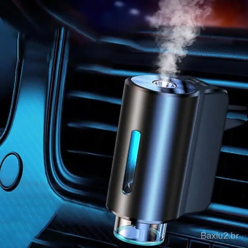 Smart Car Air Freshener, Rechargeable Car Diffuser with 3 Adjustable Modes, Car Aromatherapy Machine for Home Office Bed