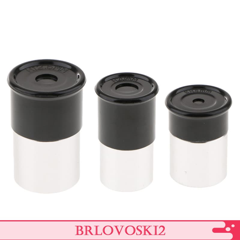 [Brlovoski2] Conjunto De Lentes Ocular De Telescópio 3x Para Astronomia SR4mm . 5mm H20mm 0.965 "/24.5mm
