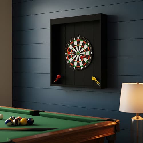 Jogo Dardos Acerte o Alvo Parede Suporte MDF Dardos Competição Diversão Sala Bar Casa Tiro Alvo