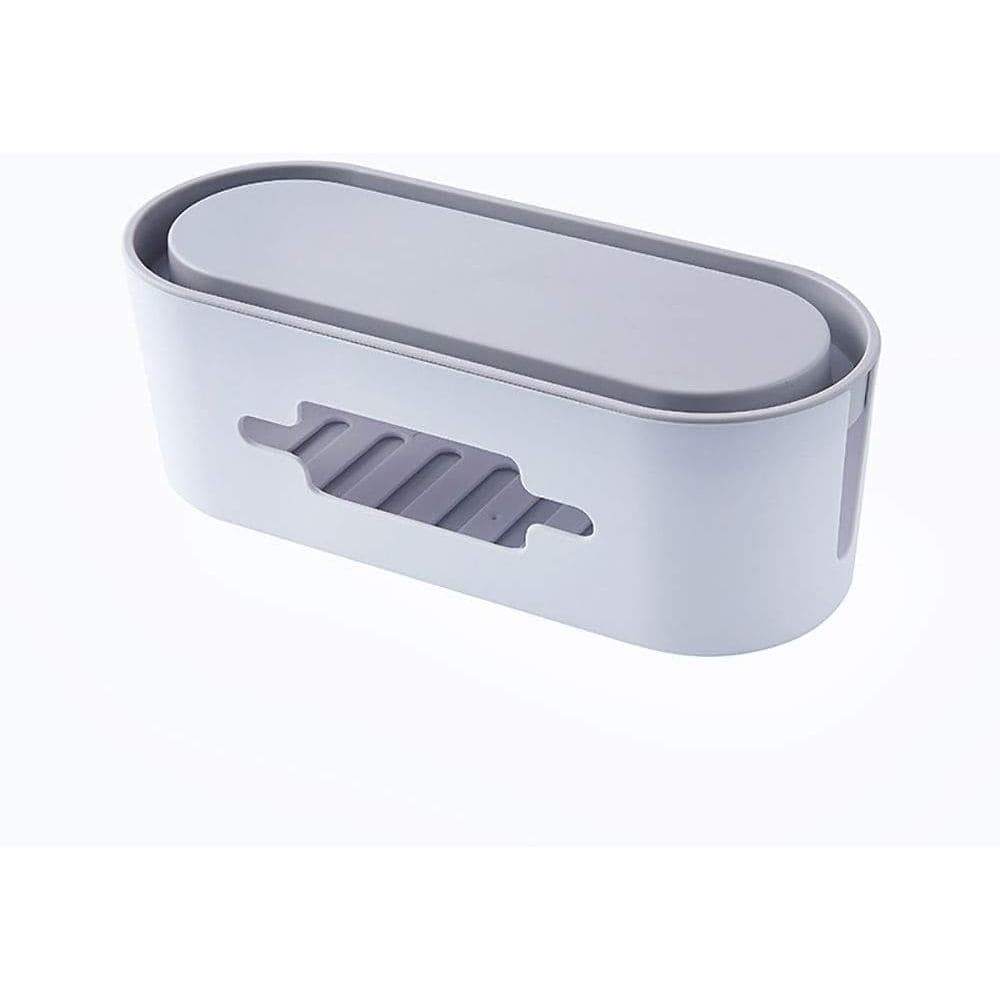 Caixa Para Organizar e Esconder Fios Cabos Hack Tomadas Filtro de Linha Com Trava de Proteção  Pets