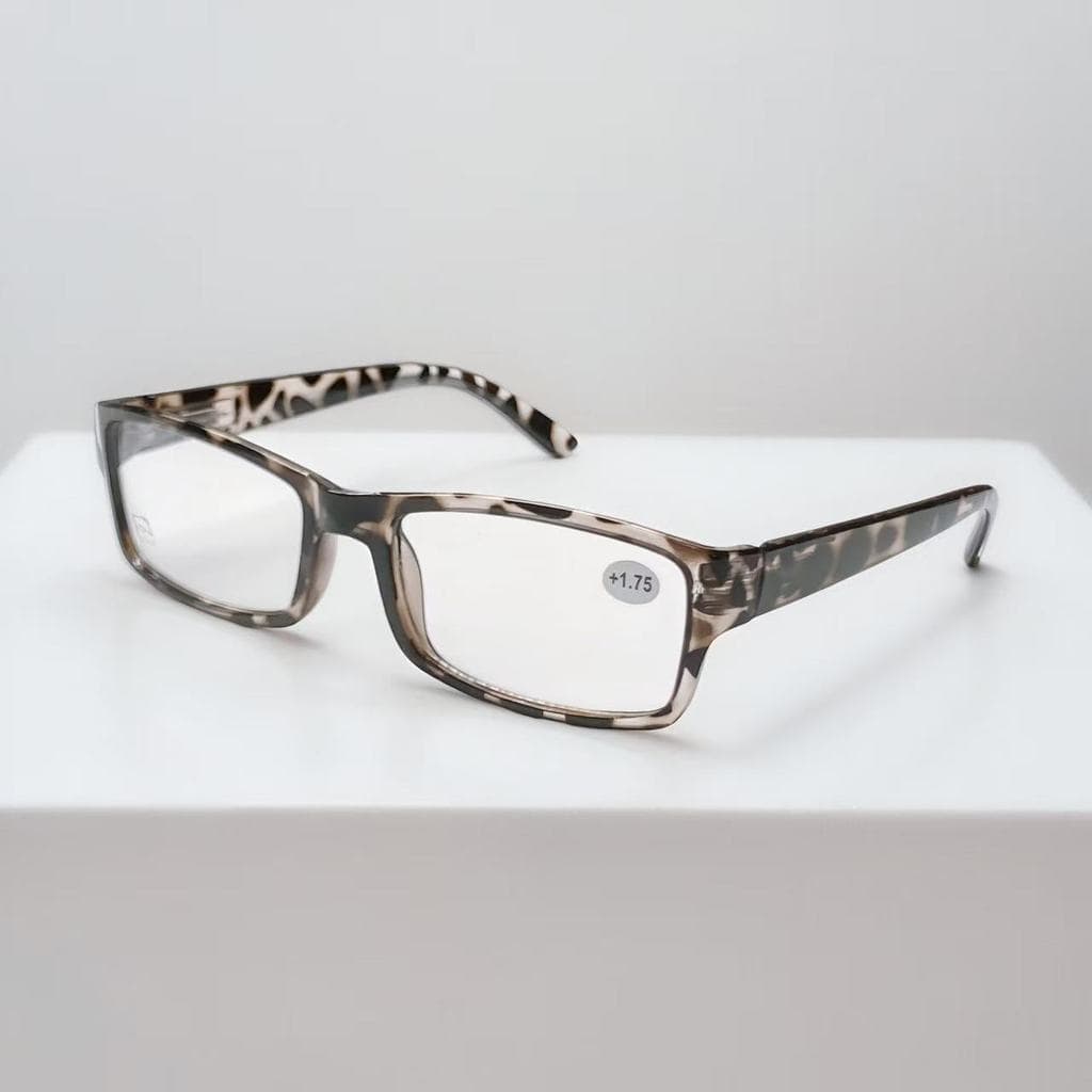 Óculos de grau leitura para perto retangular pequeno masculino feminino unisex M-222