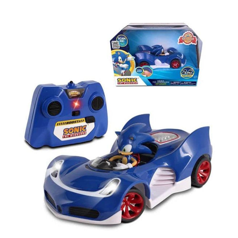Carrinho De Controle Remoto Sonic Com Luzes F0106-1