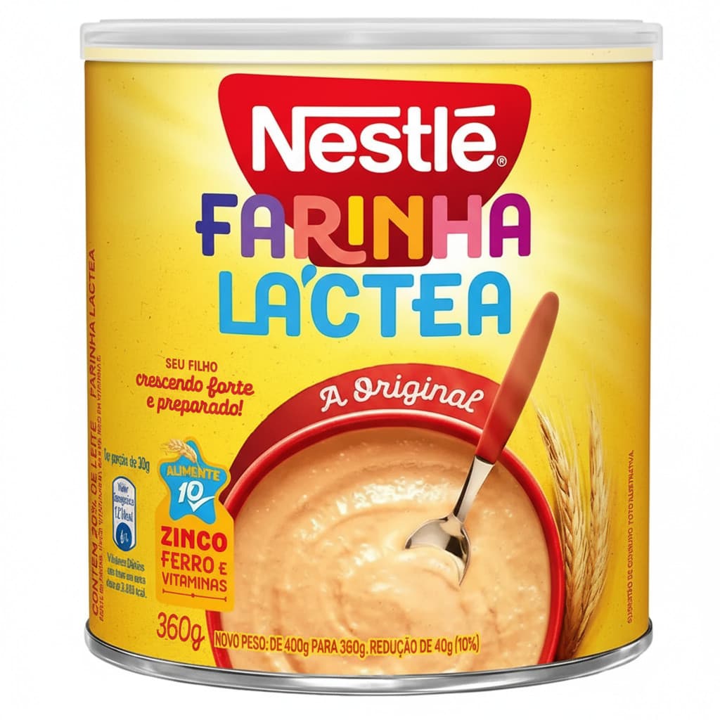 Farinha Láctea Tradicional 360g Nestlé Original