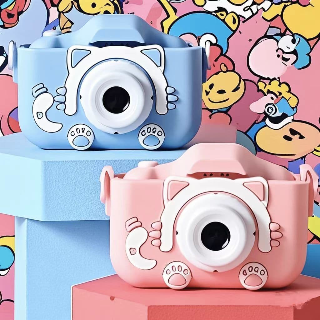 Câmeras Digitais Infantis, Mini Câmeras De Vídeo - Realmente Podem Tirar Fotos, Deixe Pequenos Fotógrafos Jogar E Criar