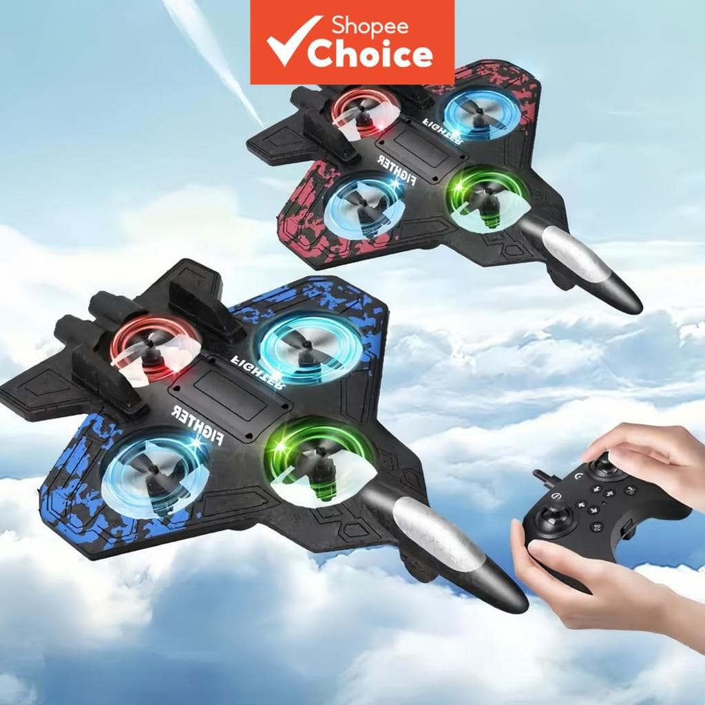  Avião de controle remoto de espuma EPP Novo avião de combate de carregamento controlado à distância, sensor de