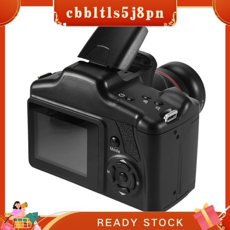 Câmera Fotográfica Profissional SLR Filmadora Digital Portátil Com Zoom 16X 16MP Saída HD Selfie