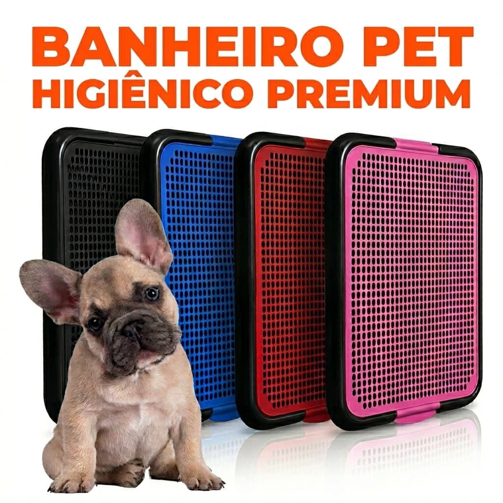 Tapete Higiênico Lavável Sanitário Canino Banheiro Pet