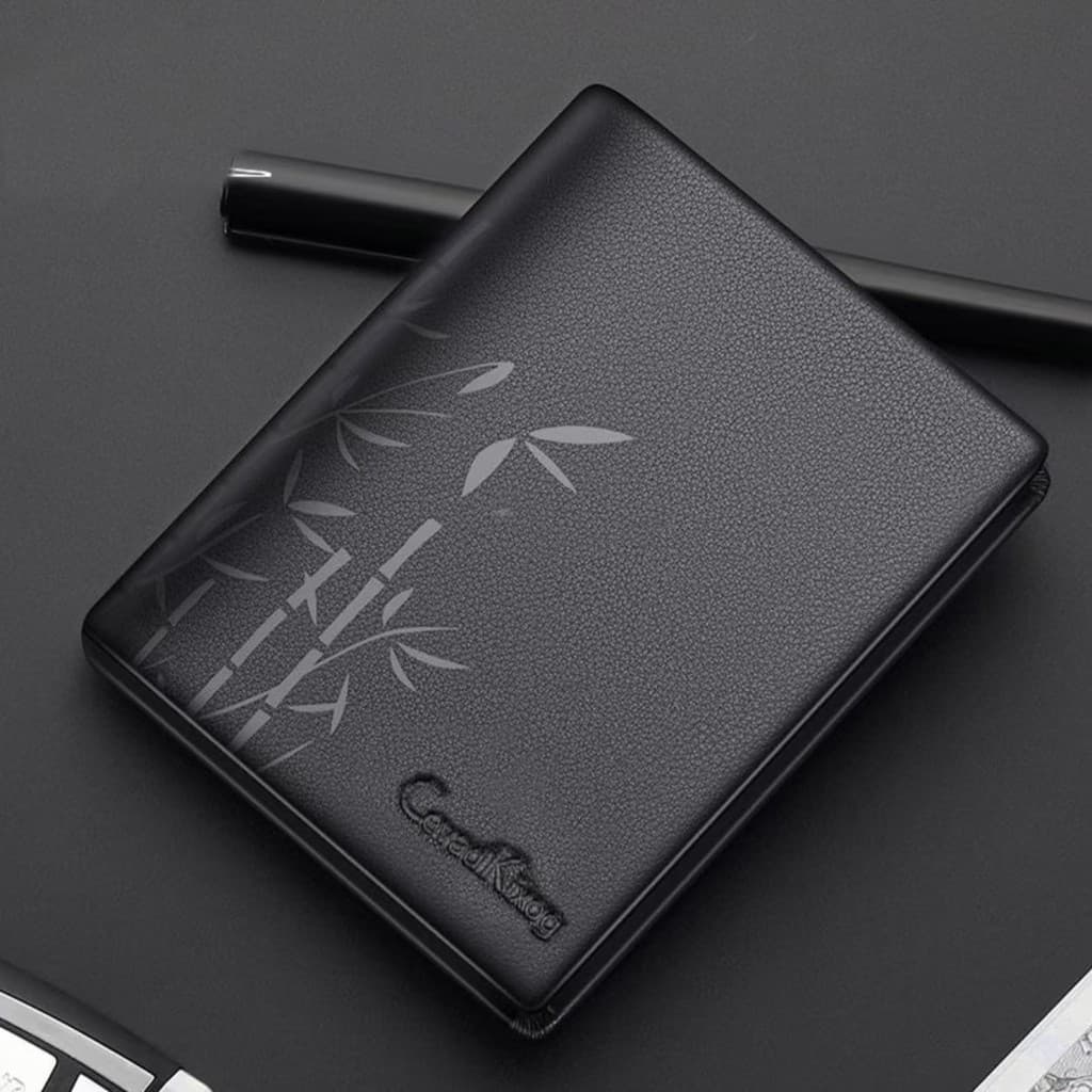 Carteira masculina de couro carteira ano carteira versão coreana couro