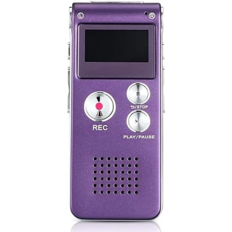 Equipamento para Caça a Fantasmas Equipamento Paranormal para Caça a Fantasmas Gravador Digital EVP Ativado por Voz Disp