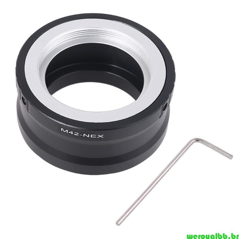 Adaptador Conversor Lente Câmera Parafuso weroyalbb M42 Para Montagem NEX-5-3 VG1