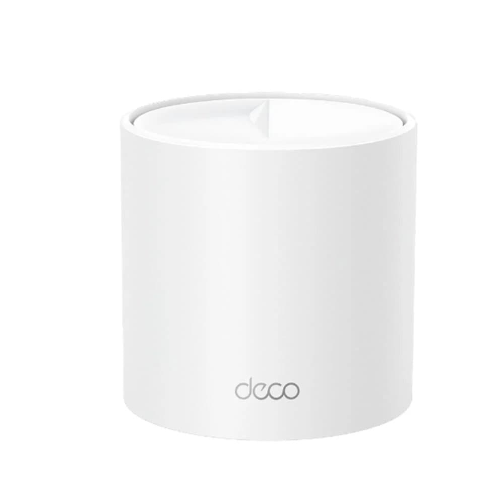 Roteador Mesh TP-Link Deco X10, Wi-Fi 6, AX1500, Dual-Band, 2 Portas Gigabit, Branco, Kit com 2 Unid