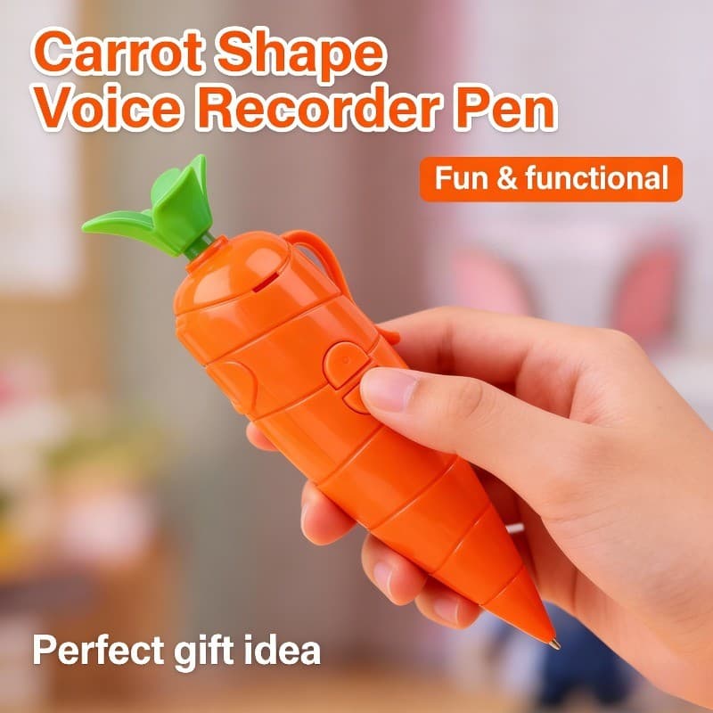 Judy & Nick Cenoura Gravador De Voz Brinquedo De Som Eletrônico Pode Escrever Caneta Esferográfica Graffiti Novidade Pre