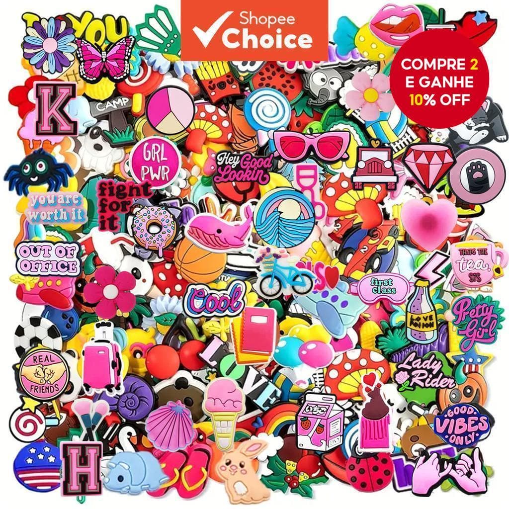 Amuletos de Sapatos Sandálias de Tamancos Decoração Acessórios Premium Fácil de Instalar