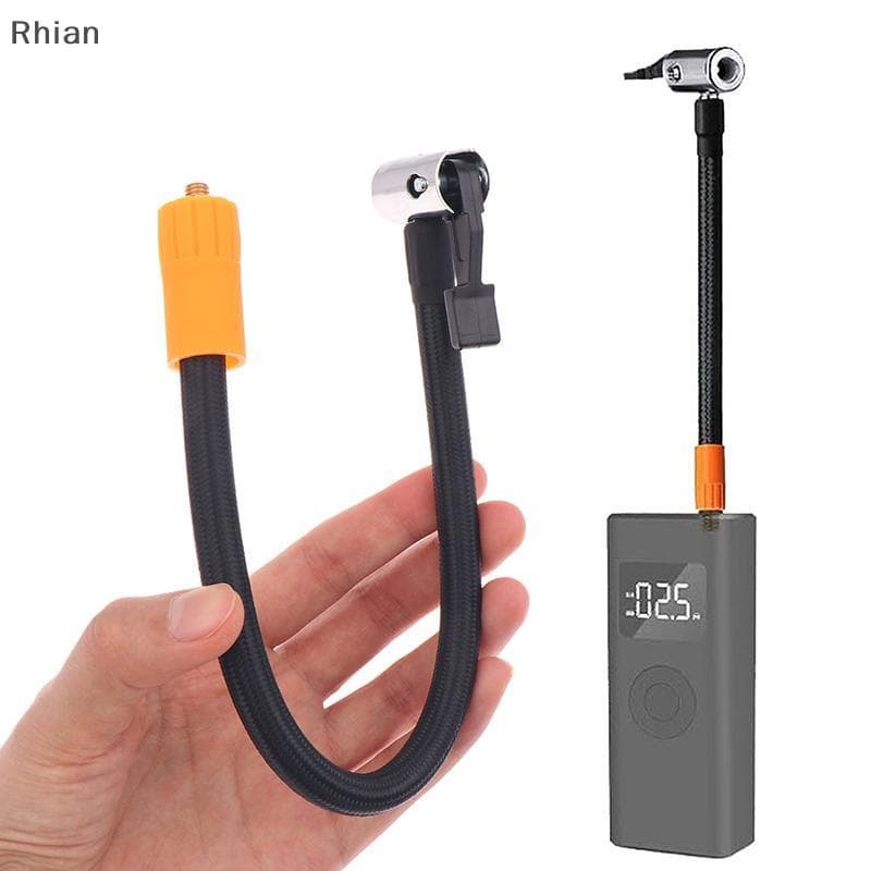 [Rhian] Adaptador De Inflação De Rosca Fina De 1 Peça Mangueira Inflador De Ar De Pneu De Carro De 30 Cm M6 Loing Air Ch