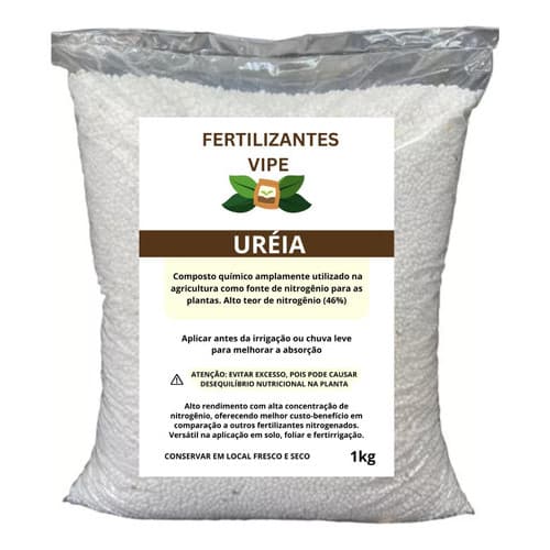 Fertilizante Ureia Granulado 1 Kg ( 1 Pacotes )