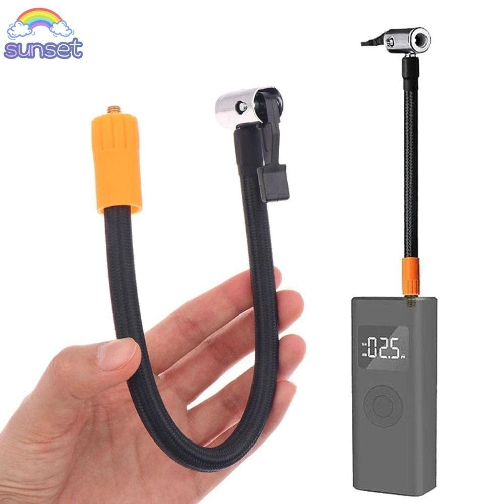 Mangueira Para Inflar Pneus De Carro SUNSET , Adaptador Universal De Inflação Anti-Vazamento , Válvula De Pneu De Rosca 