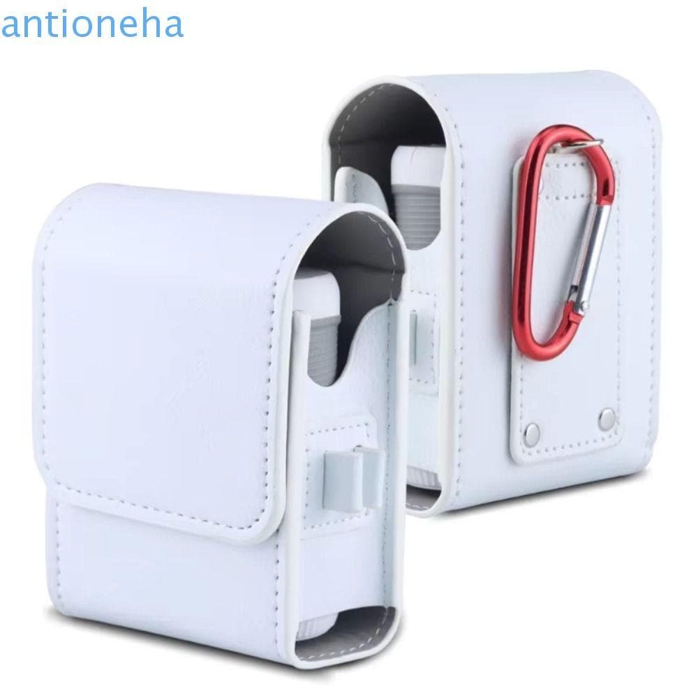 Estojo Para Telêmetro De Golfe ANTIONEHA , Bolsa Com Fecho De Couro PU , Branca