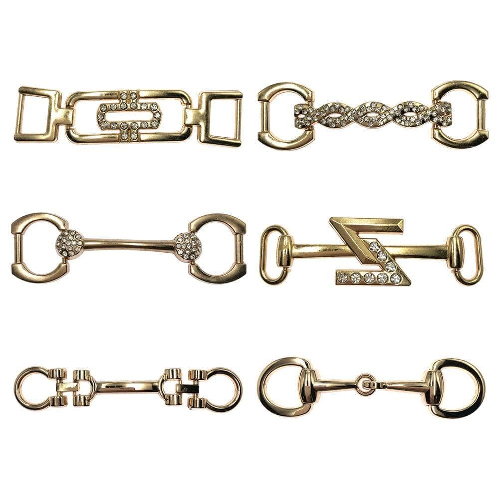 PEONYQ Metal Shoe Chain Acessórios De Roupas Liga Hardware De Vestuário Fivelas De