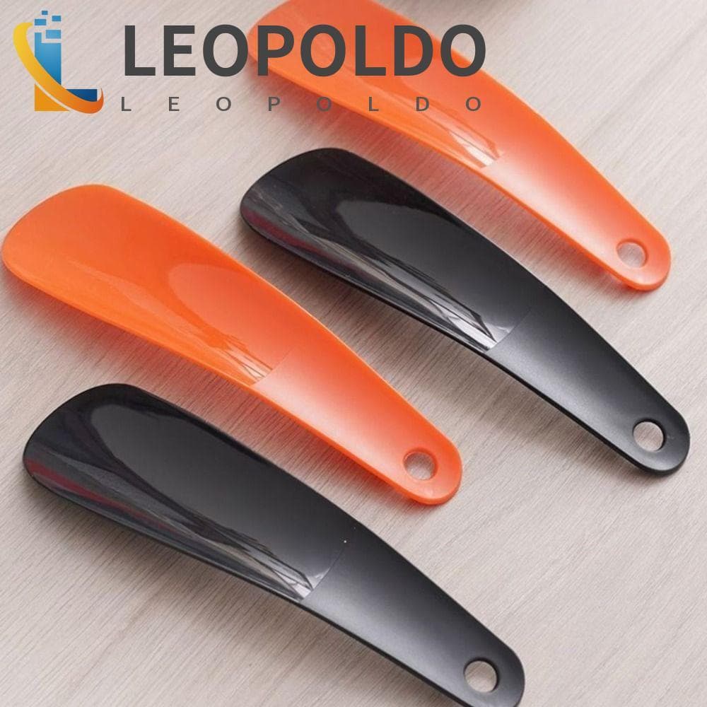 Calçadeira LEOPOLDO 2 Unidades , Alça Deslizante Em Formato De Colher De Plástico , Levantador De Sapato Resistente Flex