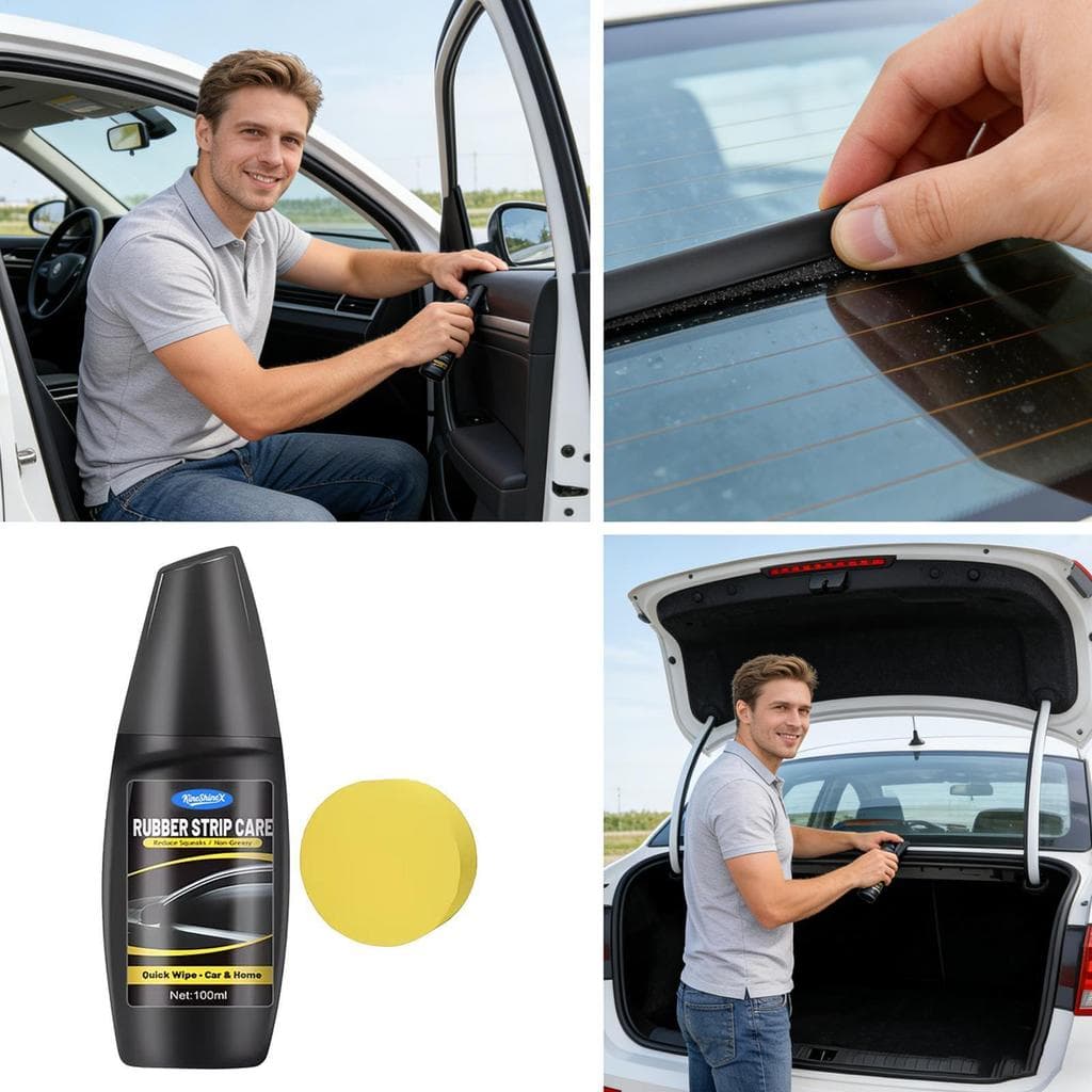 Protetor De Vedação De Borracha 100ml Lubrificante Resistente Às Intempéries Para Janela Restauração De Manutenção Veícu