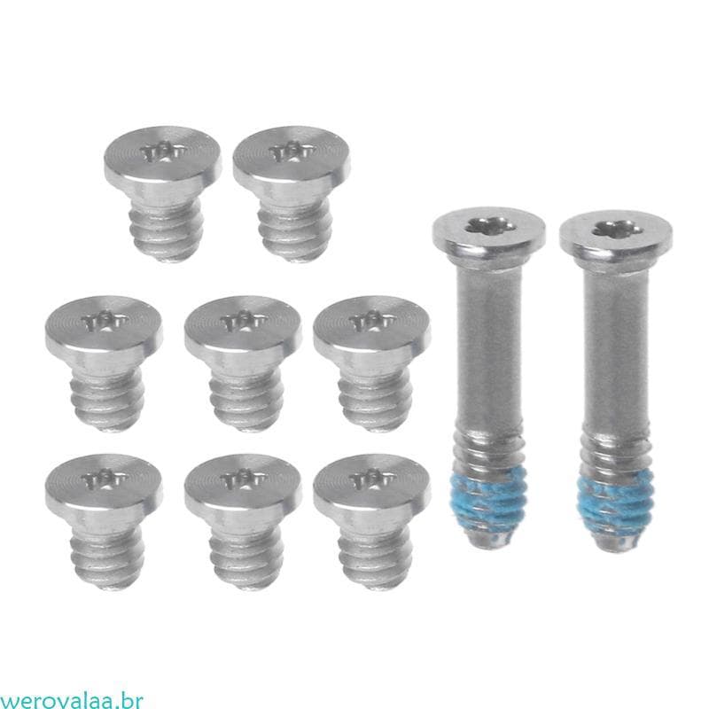 Weroyala 10 Peças Conjunto Fundo Para Parafuso Caixa Ar A1369 A1370 A1465 A1466 2010-2015 Parafusos