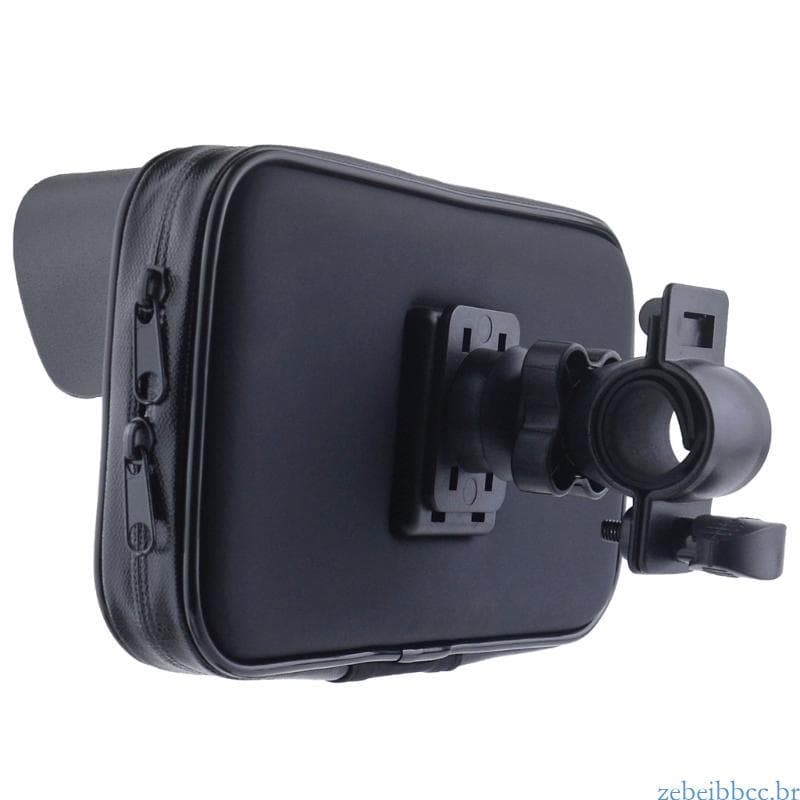 zebeibbcbr Bolsa Para Telefone Motocicleta, Suporte Guidão À Prova D