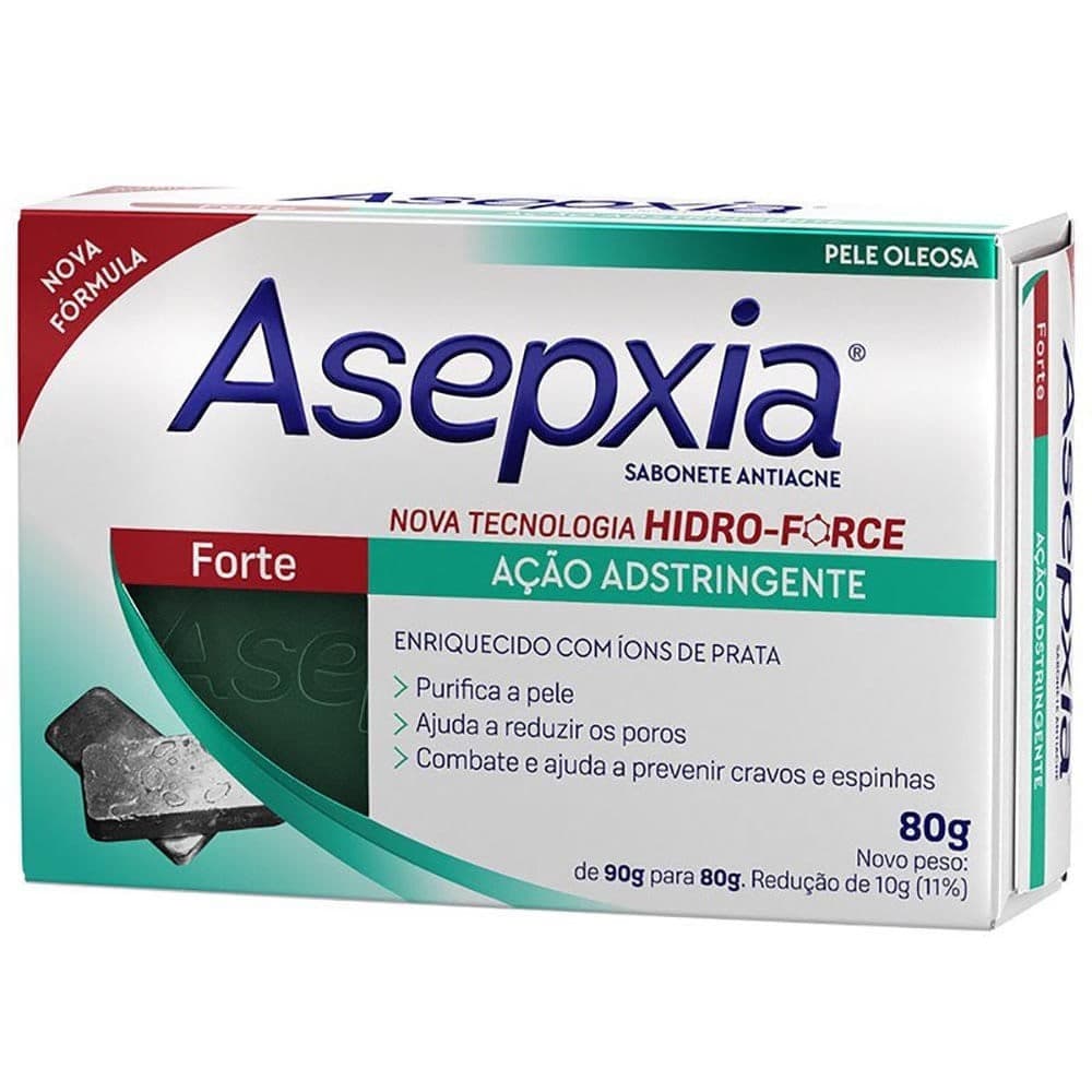 Asepxia Sabonete GENOMA Forte 80g