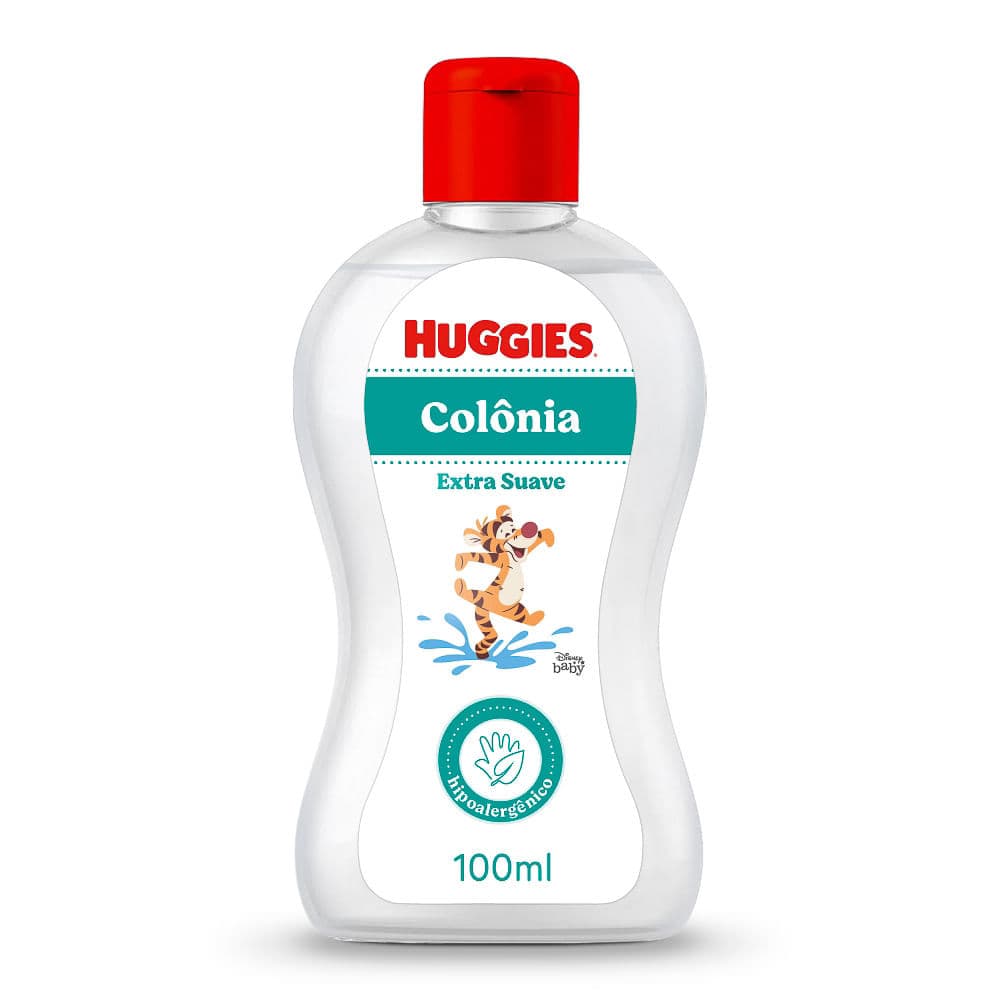 Colônia Infantil Huggies Extra Suave 100ml