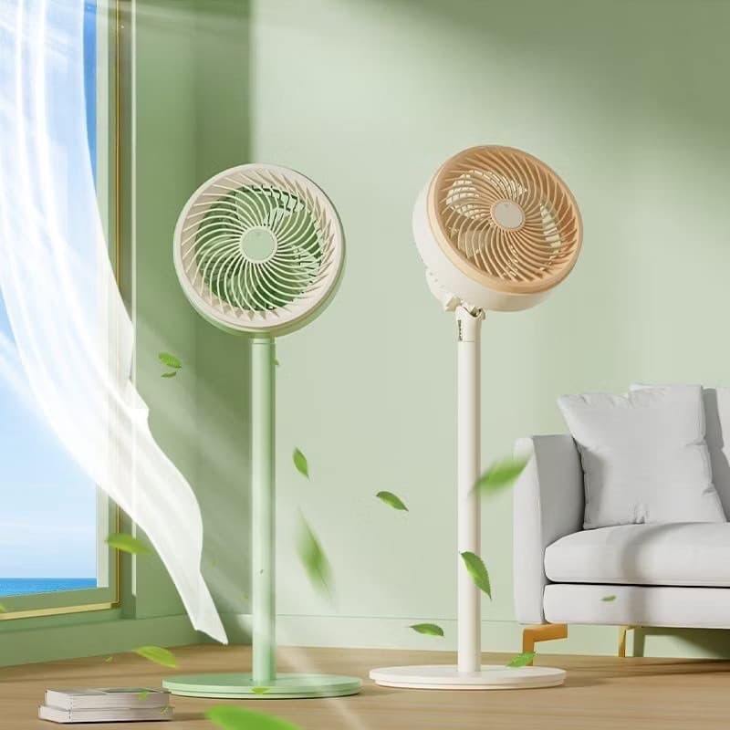 Ventilador Com 5 Lâminas E Base Resistente-De Circulação De 180 Graus De 127v Ventos Fortes lucacell