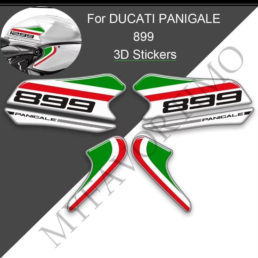 Almofada Do Tanque Decalques Kit De Óleo Combustível Gás Joelho Para DUCATI PANIGALE V2 899 959 1199 1299 Adesivos Da Mo