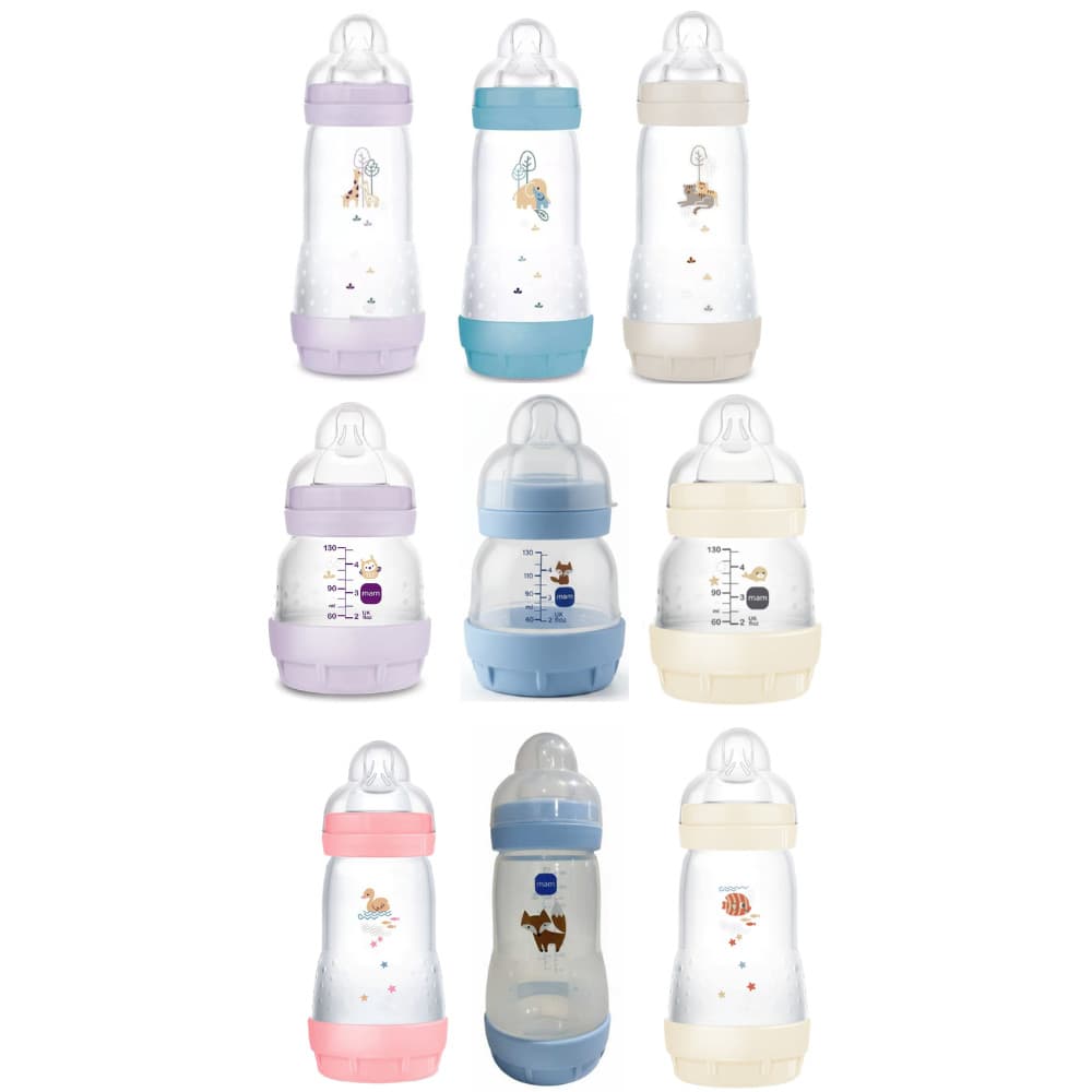 MAMADEIRA START 130ML 160ML 260ML 320ML MAM ( 0 A +4 MESES)