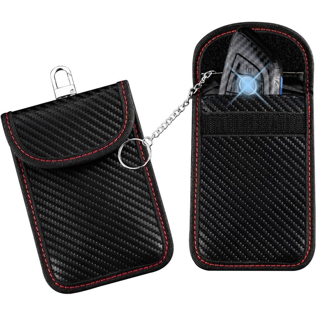 AATEE Anti-Roubo Faraday Chaves Do Carro Fob Caso Sacos Sinal Bolsa De Segurança Evitar De Sem Chave 1 Pc