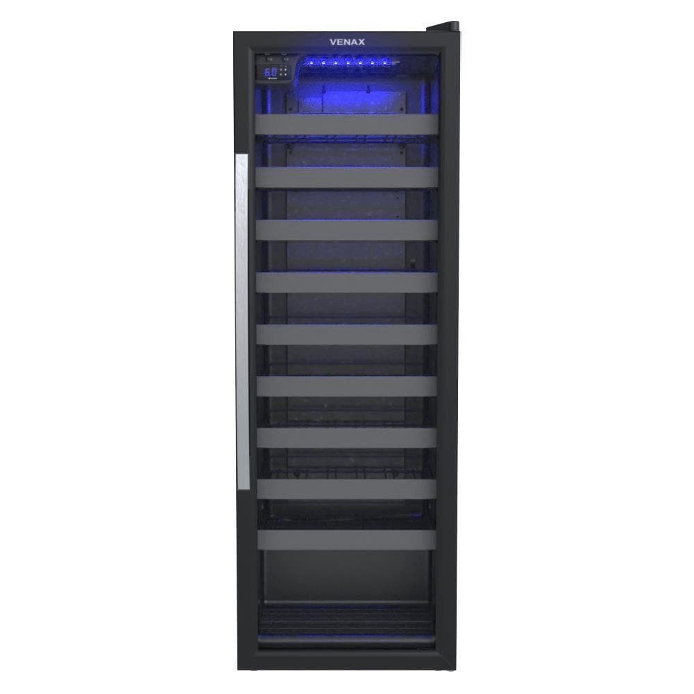 Adega Venax Piubella 200, 50 Garrafas, Preta - 110V