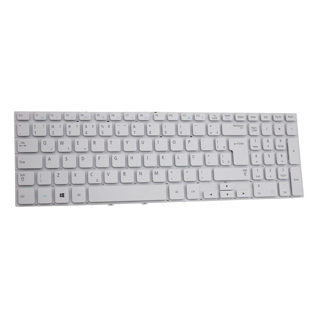 Teclado para Notebook Samsung Np Series NP270E5G-KD2 Branco