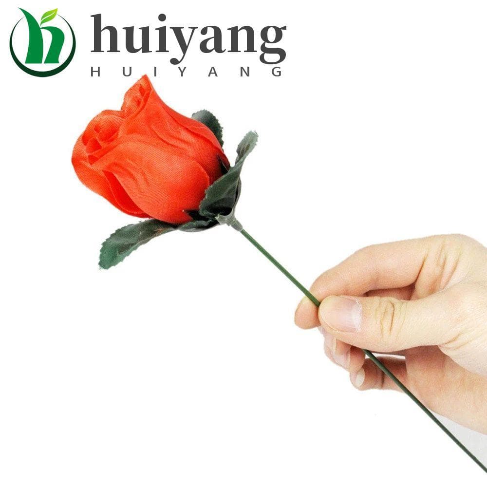 HUIYANG Truque Mágico Rosa Surpresa Chama Aparecendo Flor Fogo Místico Adereços Mágicos Presente Divertido