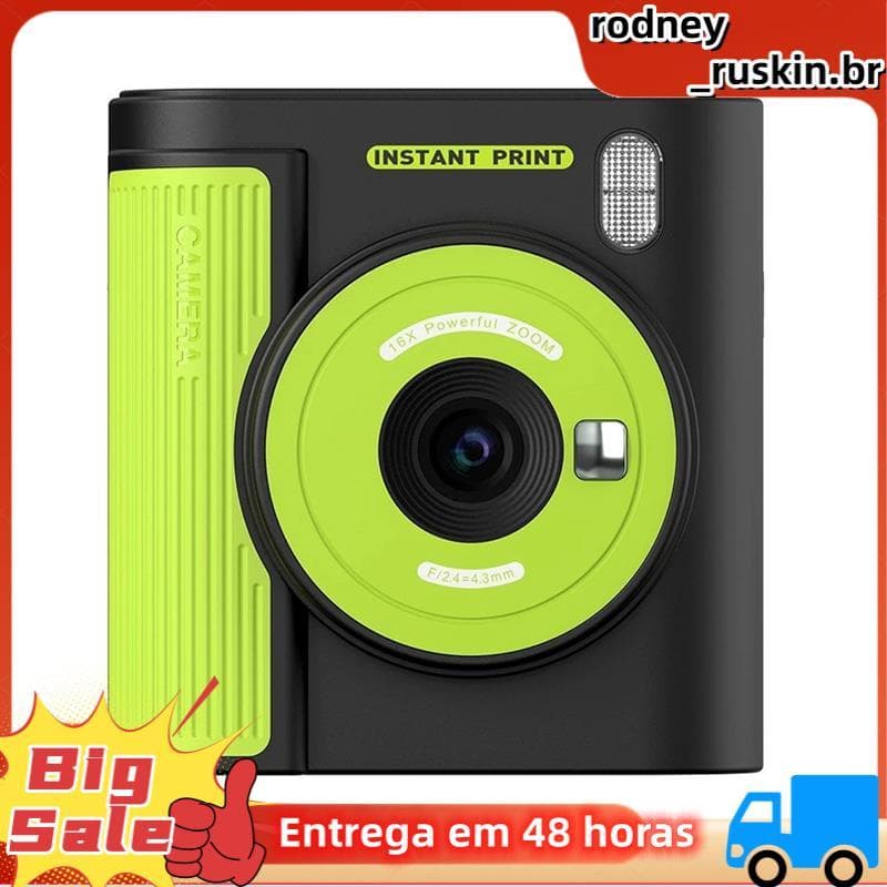 Câmera Térmica Sem Tinta Da Impressora , Funcionalidade Instantânea Impressão Digital Tela De 2 " Para O Presente Das Cr