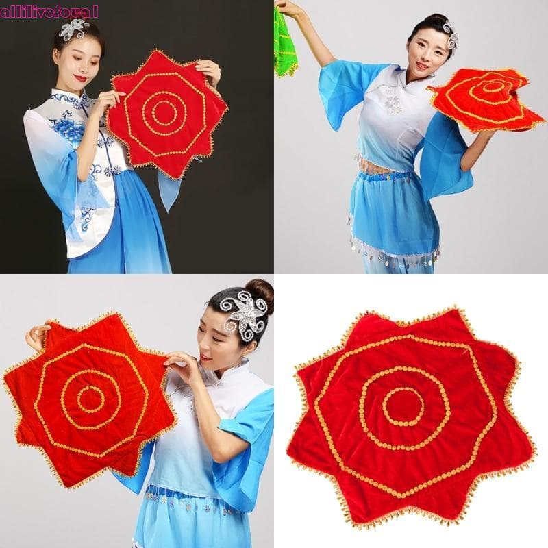 allilivefoua1 Lenço Dança Tradicional Chinês Poliéster