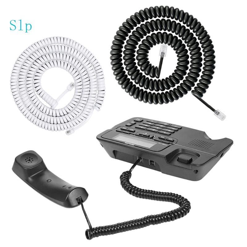 Linha Telefônica Slp RJ9 RJ11 4P4C Projetando Durabilidade Extensível Para Chamadas Claras Casa E