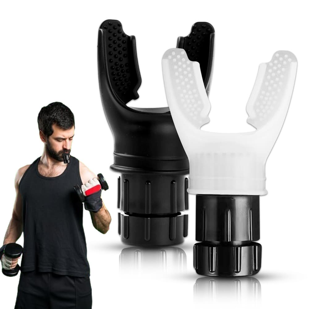 Ferramenta De Exercício Expiratório Ao Ar Livre Ajustável , Treinador De Respiração , Respirador Pulmonar , Silicone Res