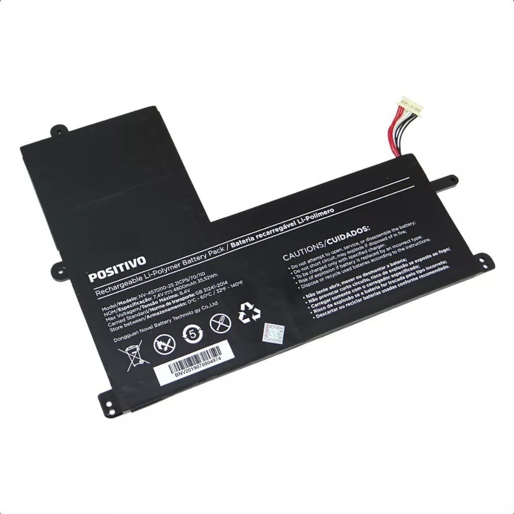 Bateria Notebook Positivo Motion C4500 Nv-4570110-2s 7.4v 100% Original
