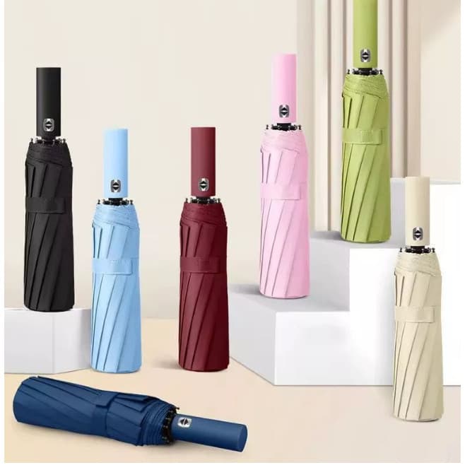 Guarda Chuva Automático Alta Resistência 10 Varetas Duplas abre e fecha automatico