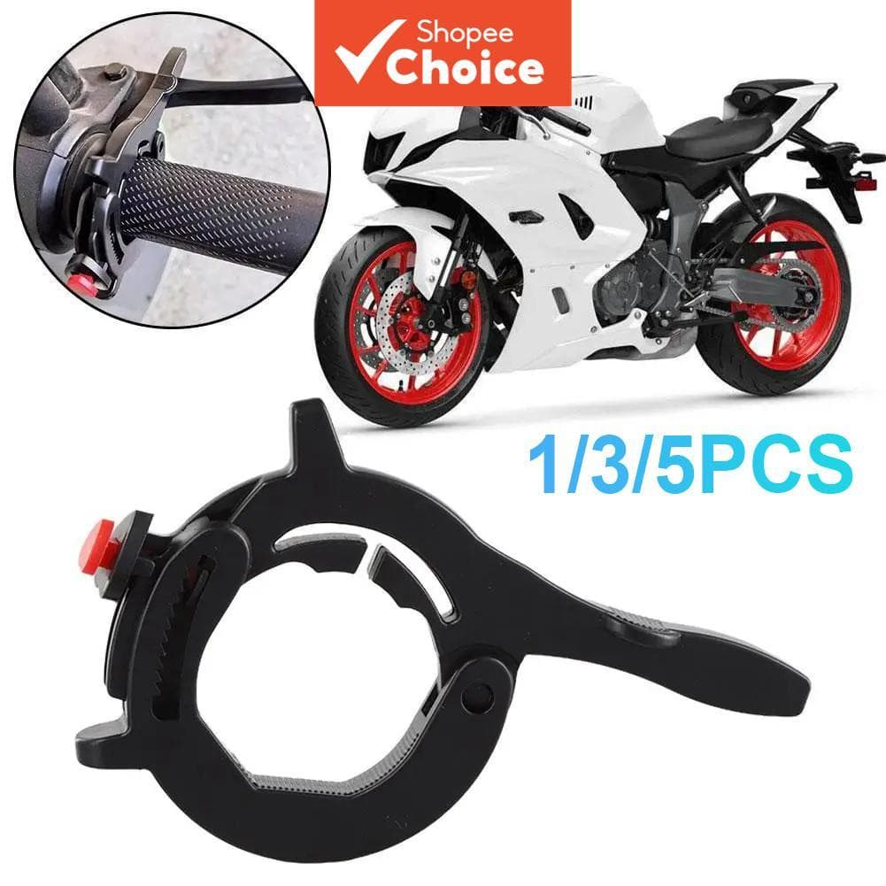  Controle de Cruzeiro para Motocicleta, Acelerador com Trava de Alumínio de Alta Qualidade, Auxiliar Universal para