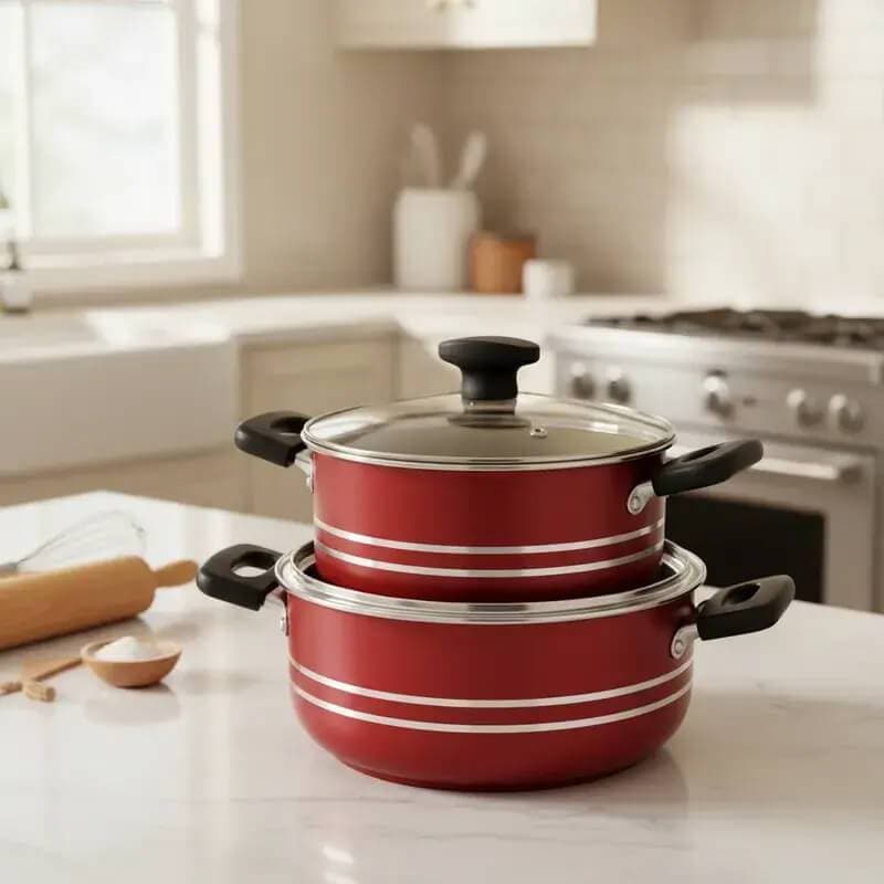 kit panelas antiaderente 16 e 18 , 2 peças teflon revestimento premium nao gruda alimentos escolha