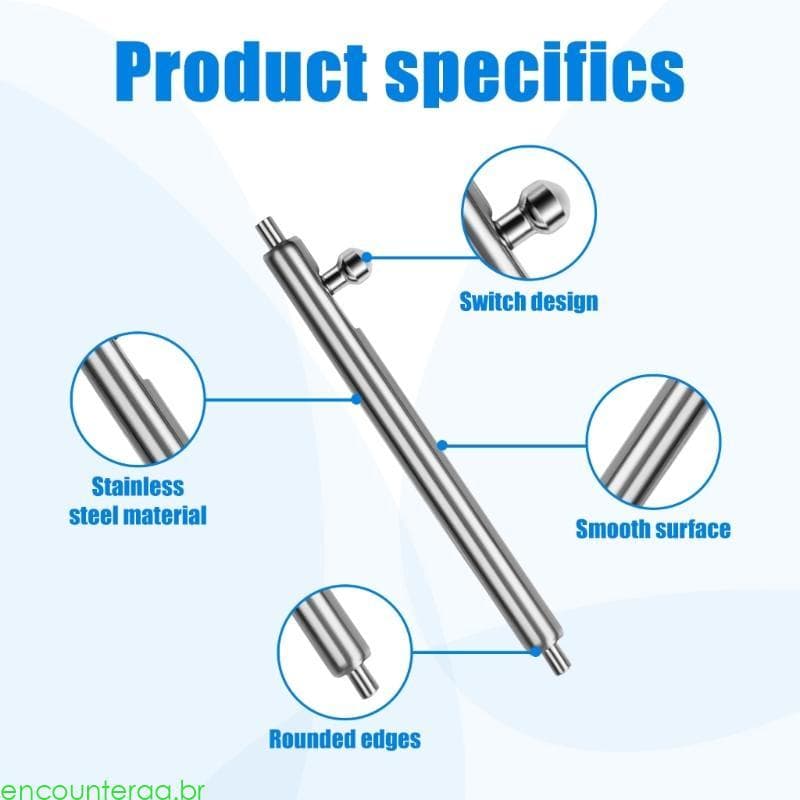 15Pcs Stainless Steel Watch Strap Pins Watch Repairing Tool Watchband Repair Kit