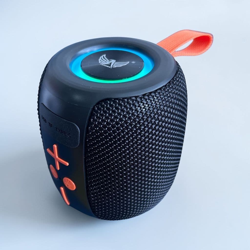 Caixa de Som Bluetooth Portátil 50W RGB / FM / TWS / TF Cartão Grave Potente Alto e Limpo Promoção