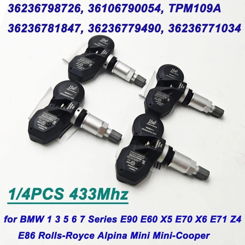TPMS 433 Mhz 36236798726 36106790054 36106856227 TPM109A Para BMW 3 5 6 7 Série MINI R55 Rolls-Royce Alpina Sensor De Pr