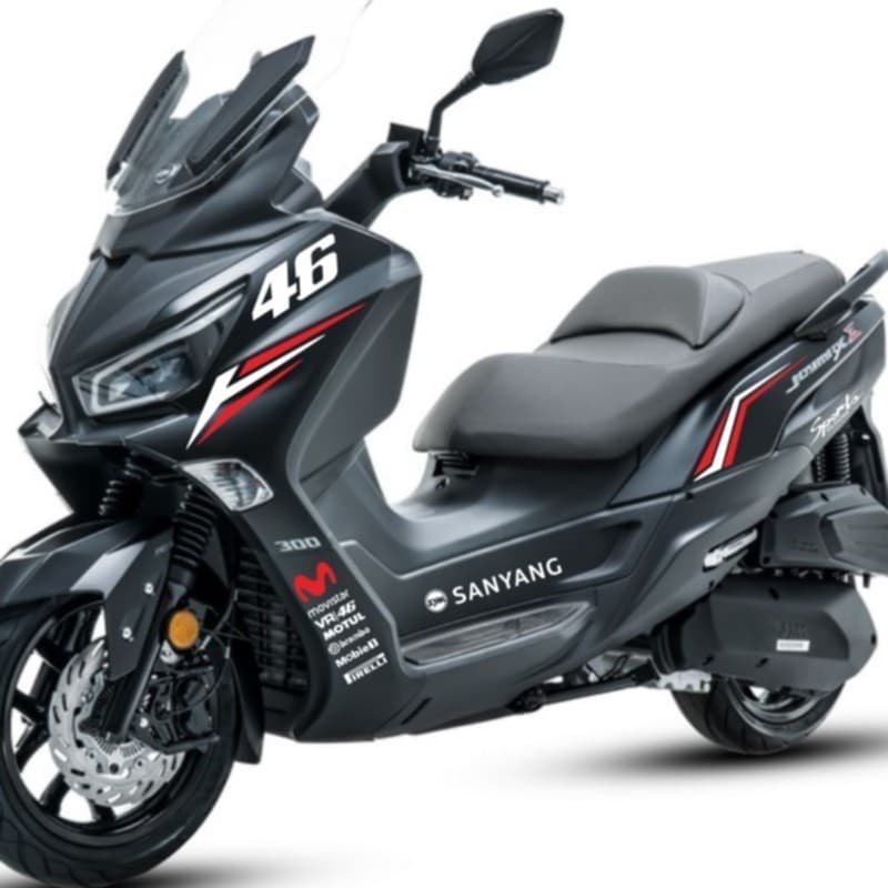 Único Sanyang Joymax Z300 Adesivos Criativo sym Jiumei De Carro Modificado Decalques Do Corpo À Prova Dwaterproof Água G