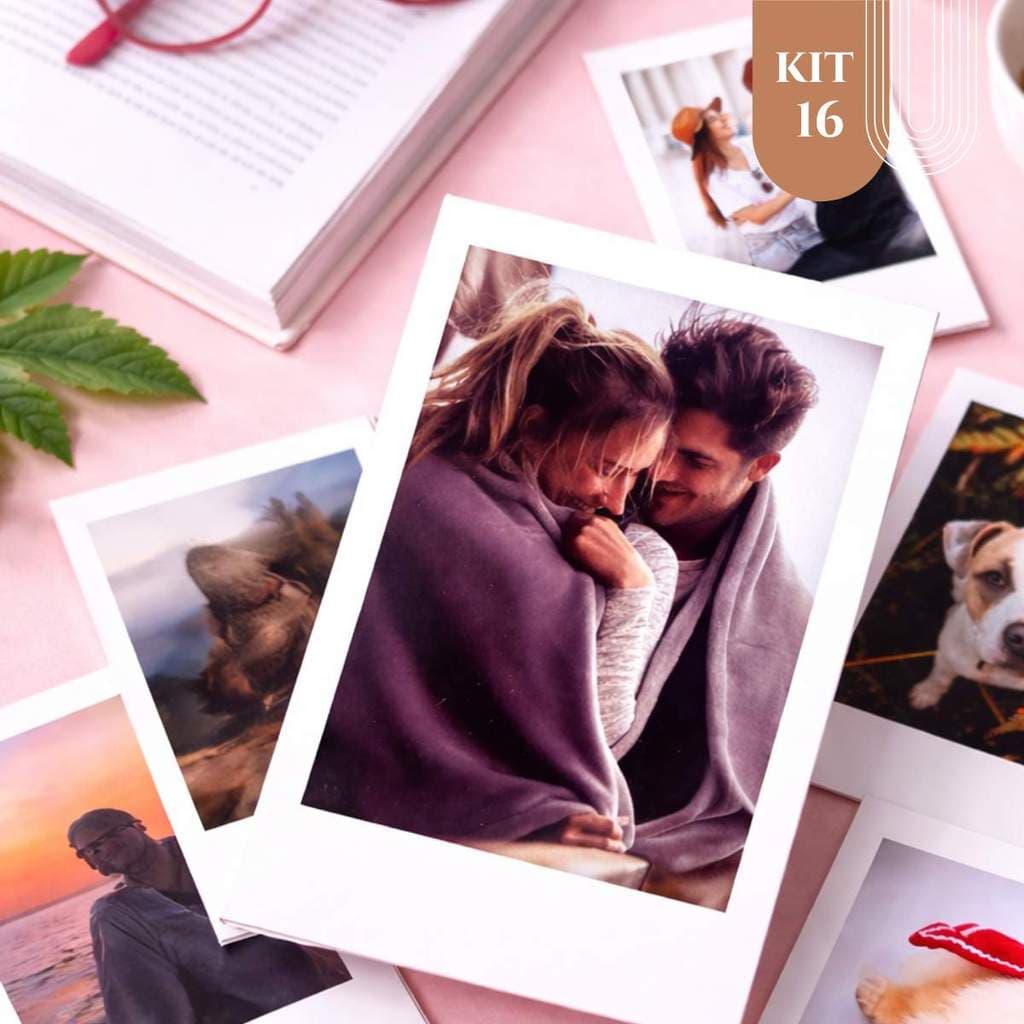 Kit 16 Fotos Mini - Revelação Profissional Presente Envio Rápido