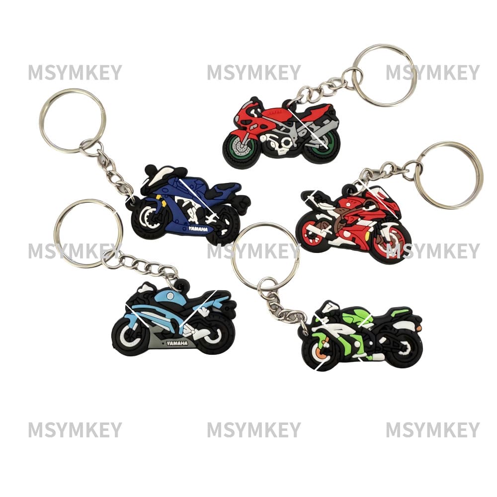 Chaveiro De Motocicleta De Silicone Para YAMAHA , Acessório Criativo De Motociclista Chaves E Mochilas De Motor